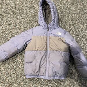 The North Face Lavender Puffer Jacket